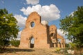 Ruins of old monastery AraÃÂa near Novi BeÃÂej Royalty Free Stock Photo